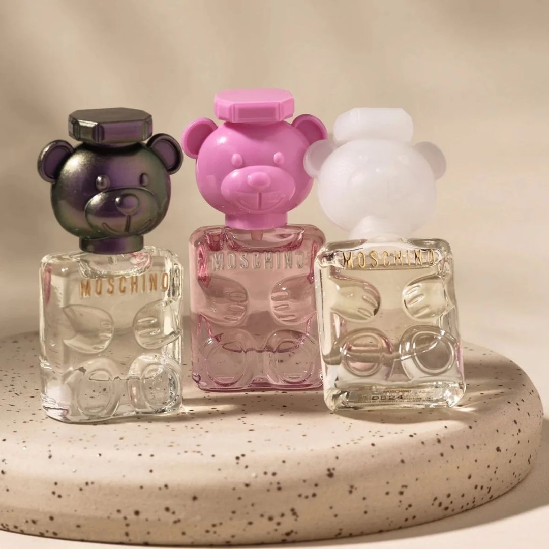 MOSCHINO (U) MINI SET 5 X 5ML (TOY 2 EDP + TOY 2 EDP + TOY BOY EDP + BUBBLE GUM