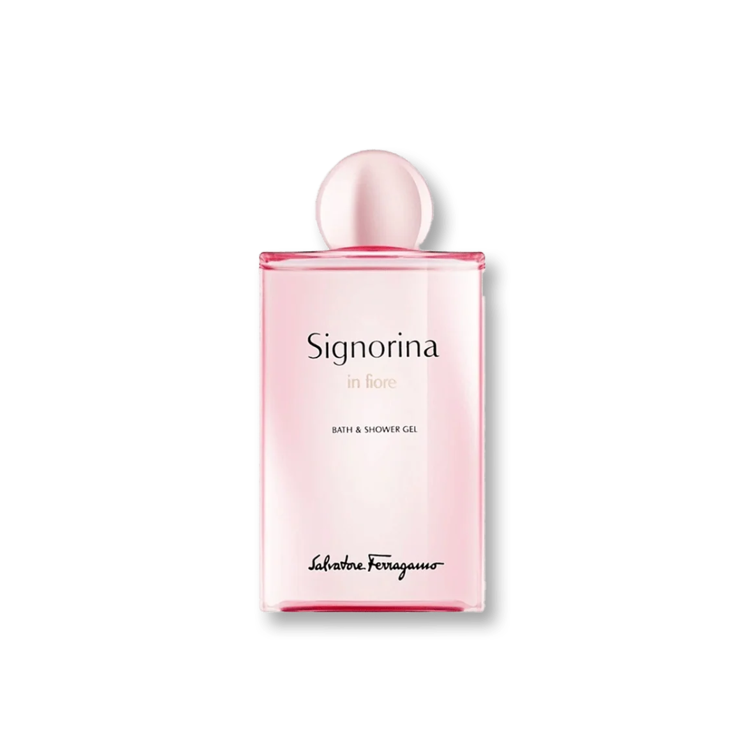 SALVATORE FERRAGAMO SIGNORINA IN FIORE (W) 200ML BATH & SHOWER GEL