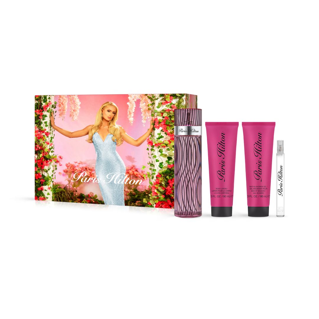PARIS HILTON (W) SET EDP 100ML + EDP 10ML + BL 90ML + SG 90ML