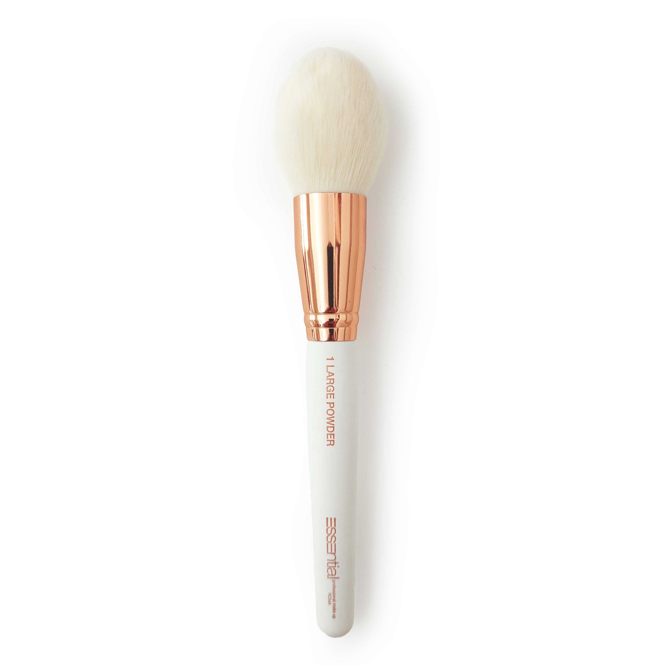 BRUSH N.1 E.MAKEUP - BRUSH N.1 LARGE POWDER - BIANCO/ORO ROSA