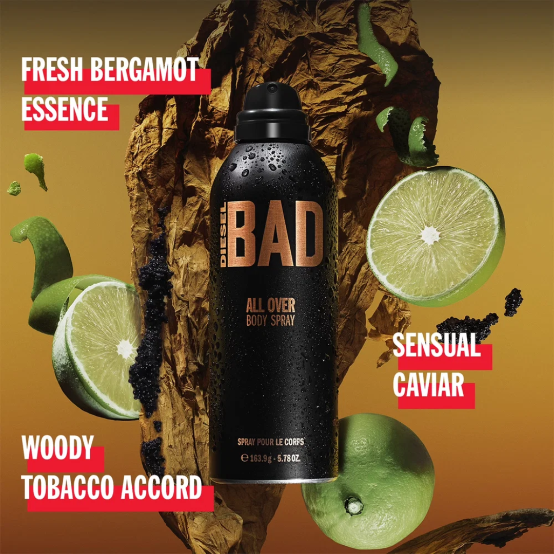 DIESEL BAD (M) 200ML ALL OVER BODY SPRAY