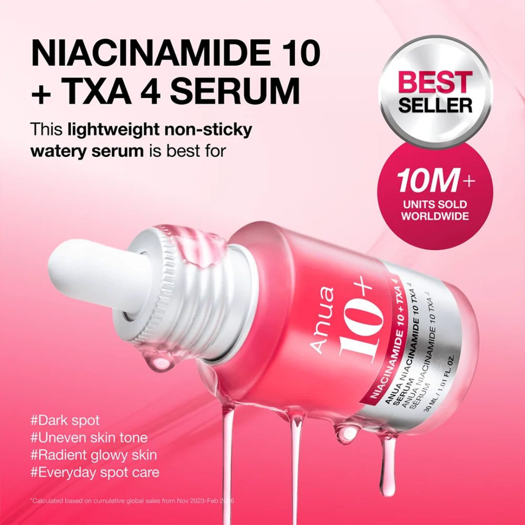 ANUA Niacinamide 10+ TXA 4% Serum 30ml