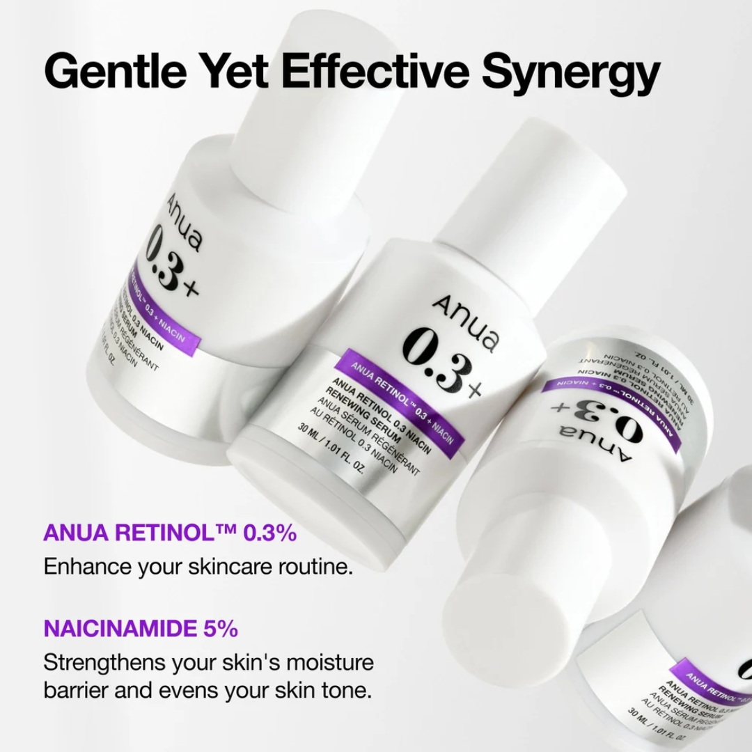 ANUA Retinol 0.3 + Niacin Renewing Serum 30ml