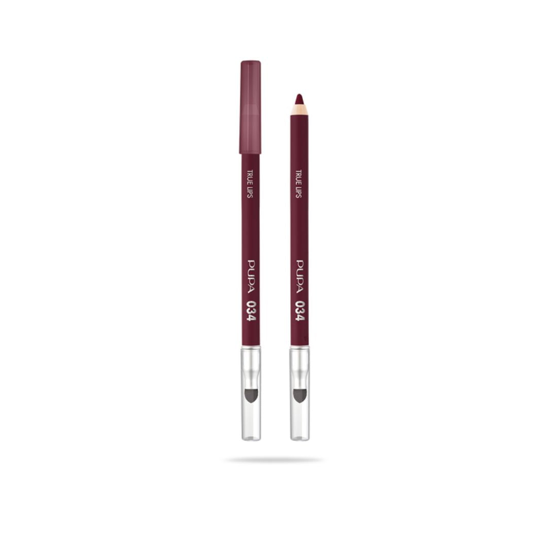 TRUE LIPS Blendable Lip Liner Pencil Red Plum