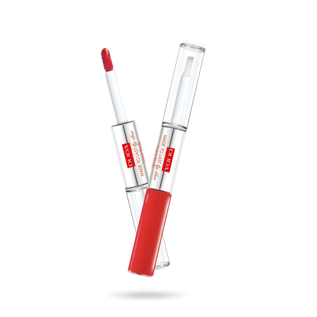MADE TO LAST LIP DUO Liquid Lip Colour Hot Coral