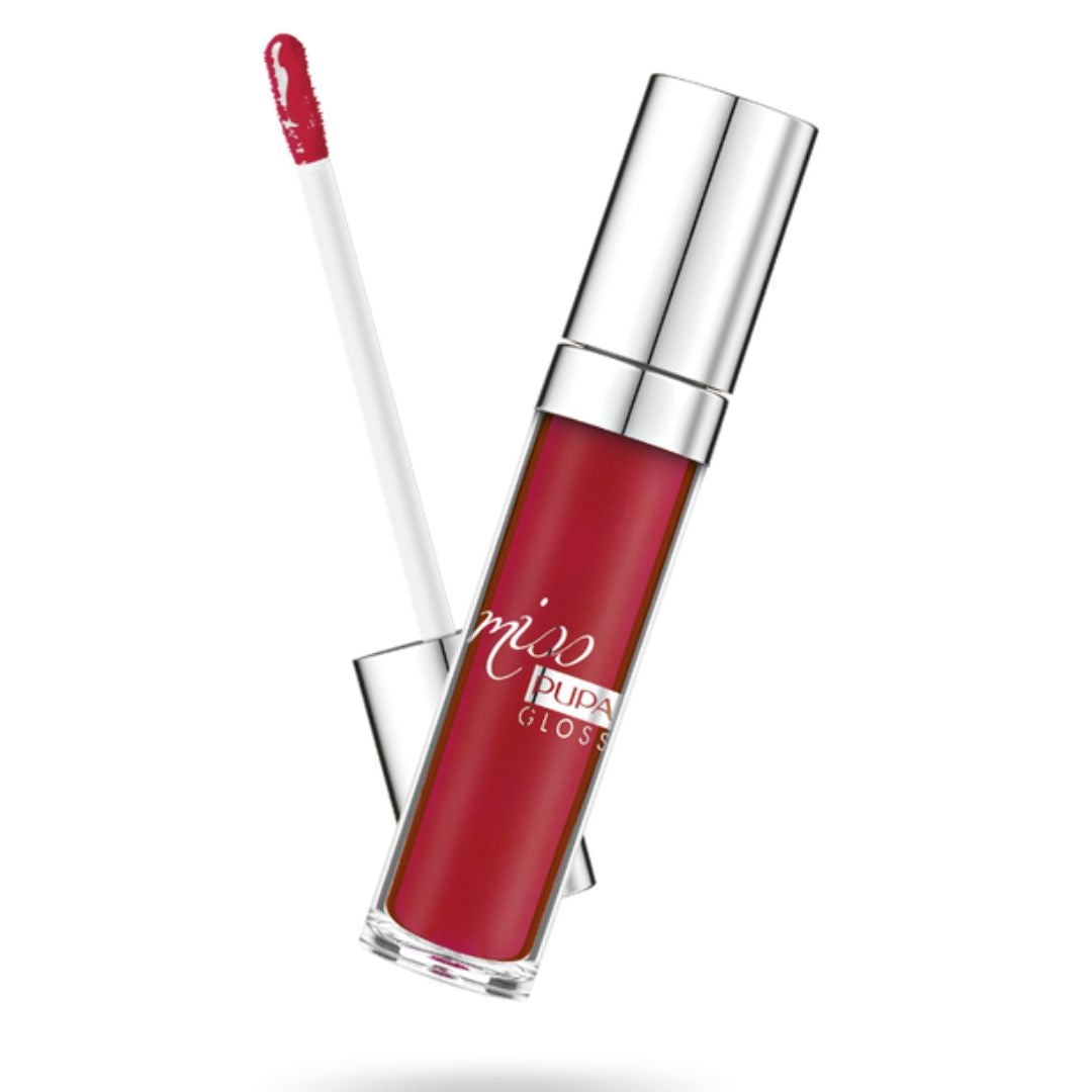 MISS PUPA GLOSS Ultra-Shiny Lip Gloss touch of red