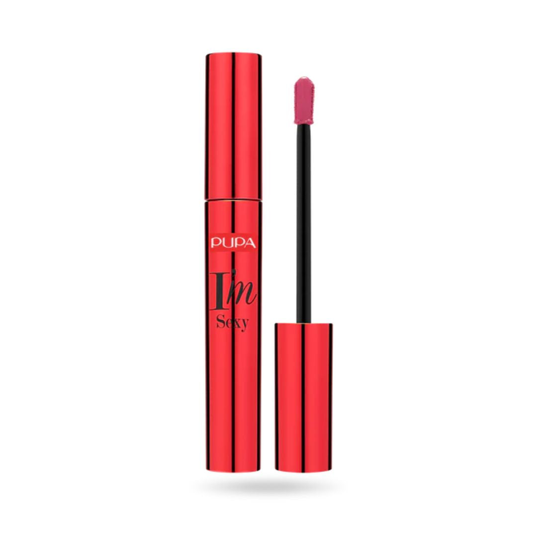 I M SEXY Vinyl Effect Liquid Lip Colour Deep Rose