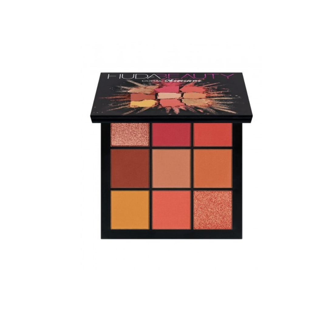 HUDA BEAUTY MINI CORAL EYE SHADOW