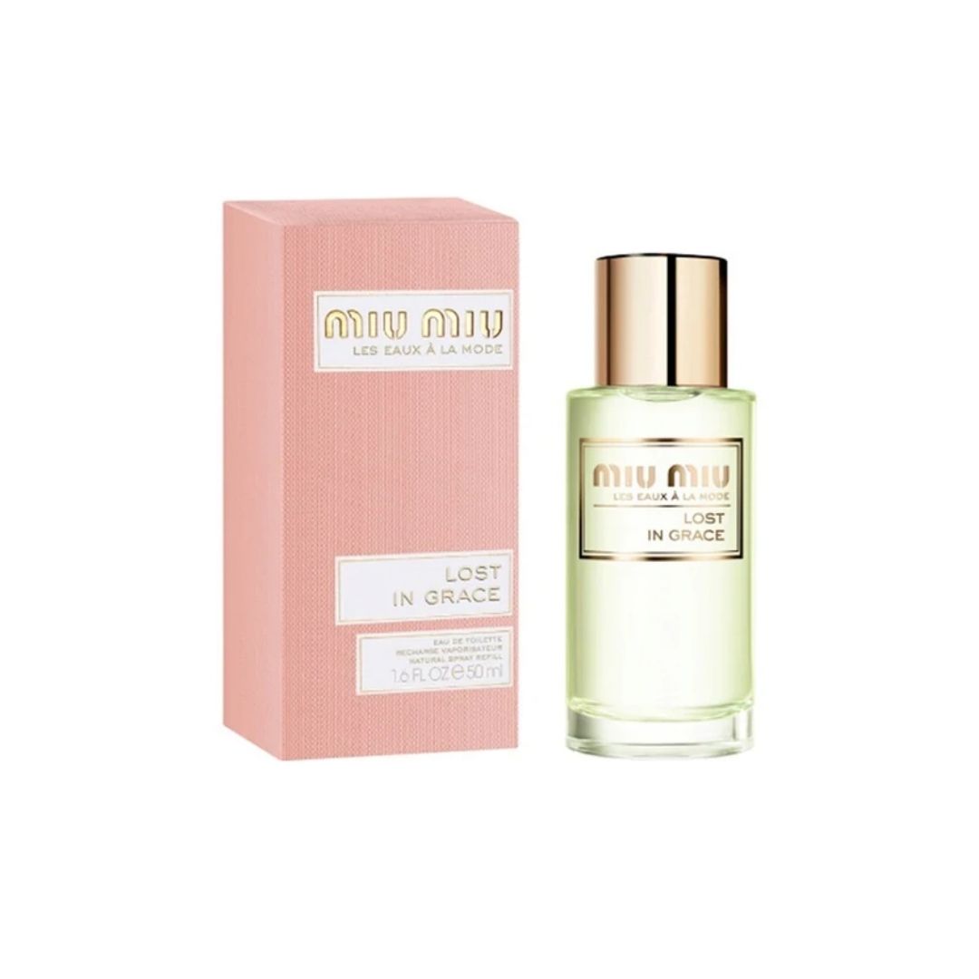 MIU MIU LES EAUX A LA MODE LOST IN GRACE (W) EDT 50ML (DAMAGE BOX)