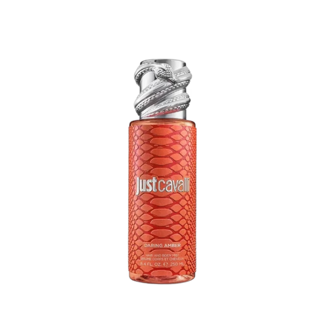 ROBERTO CAVALLI JUST CAVALLI DARING AMBER (W) 250ML HAIR & BODY MIST