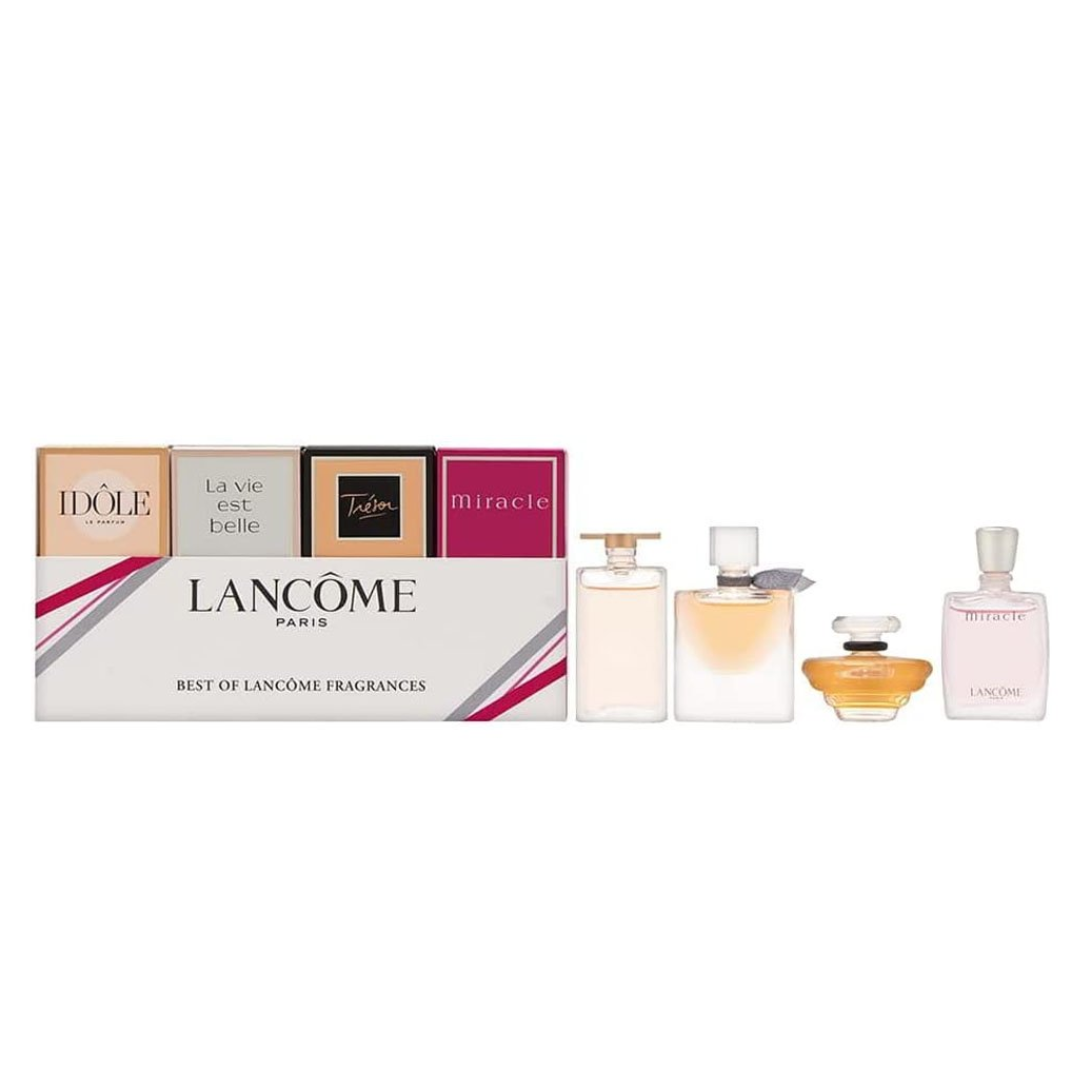 LANCOME (W) MINI SET EDP (IDOLE 5ML + LA VIE EST BELLE 4ML + TRESOR 7.5ML +