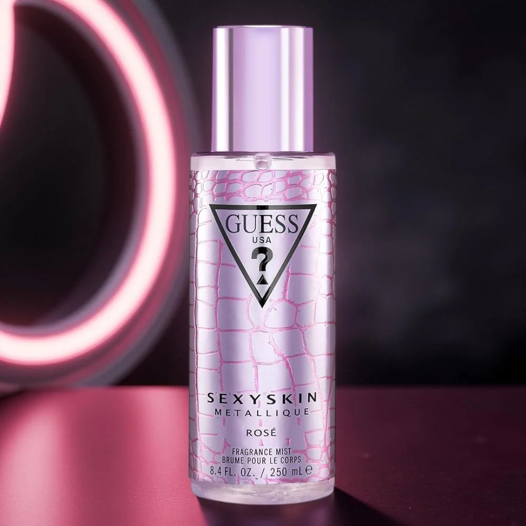 GUESS SEXY SKIN METALLIQUE ROSE (W) 250ML BODY MIST