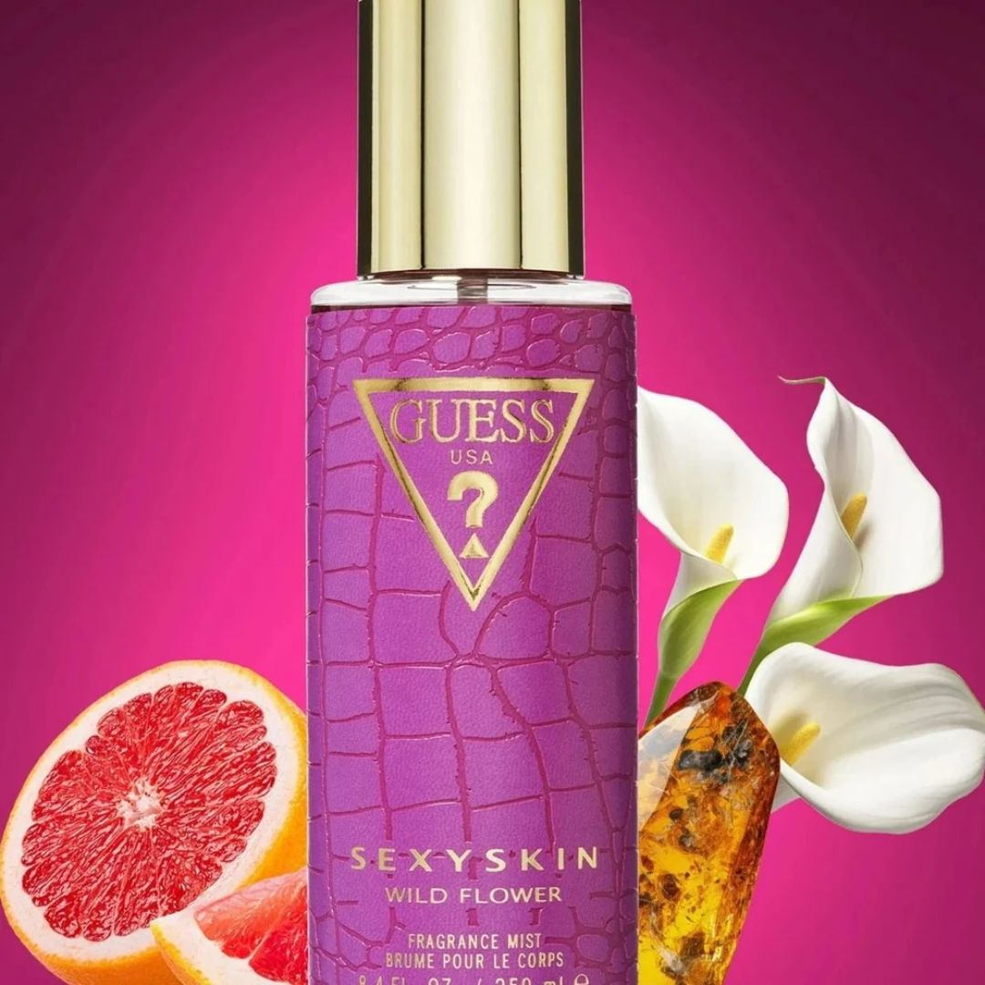 GUESS SEXY SKIN WILD FLOWER (W) 250ML BODY MIST