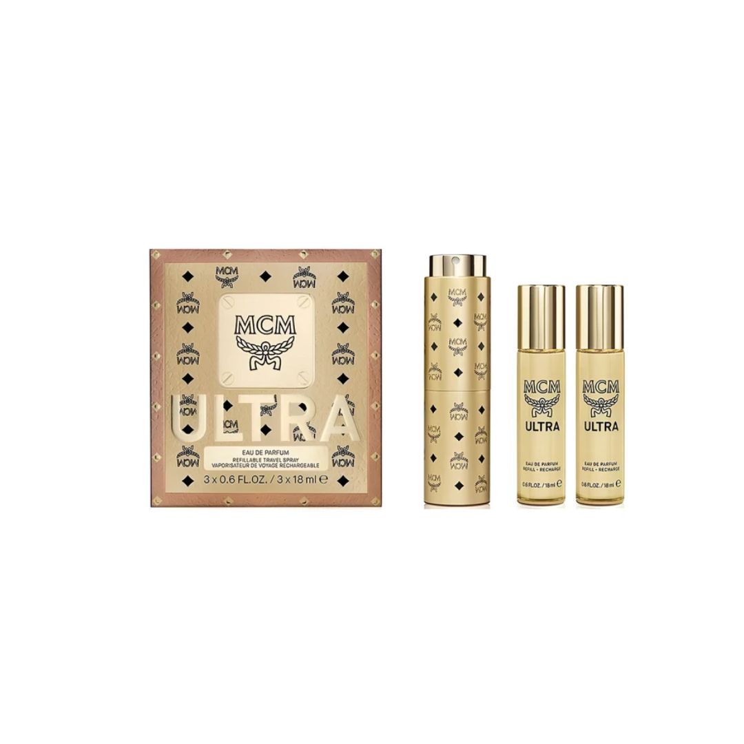 MCM ULTRA (W) EDP 3 X 18ML REFILLABLE TRAVEL SET