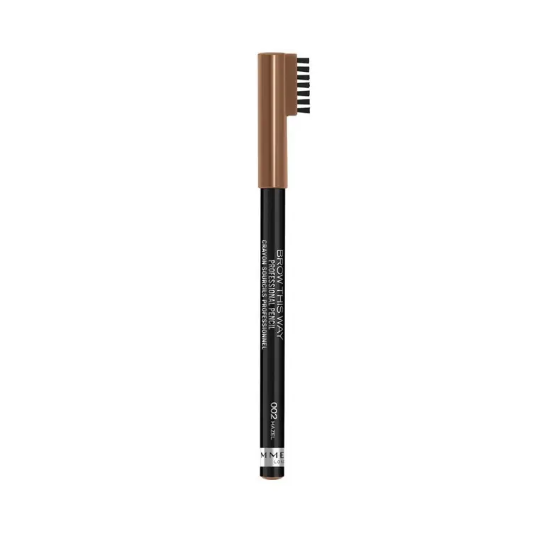 RIMMEL LONDON # 002 HAZEL (W) 1.4G EYEBROW PENCIL