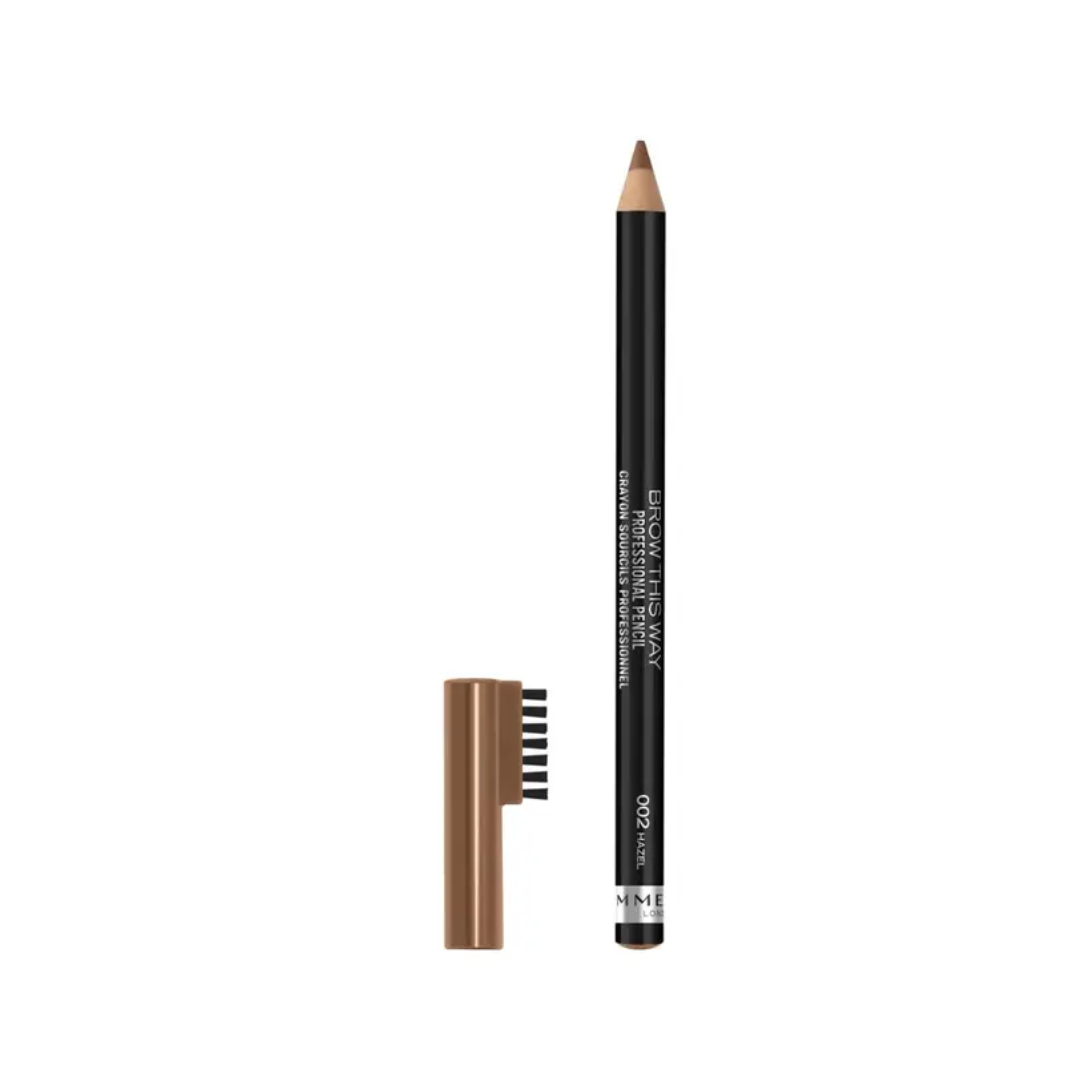 RIMMEL LONDON # 002 HAZEL (W) 1.4G EYEBROW PENCIL