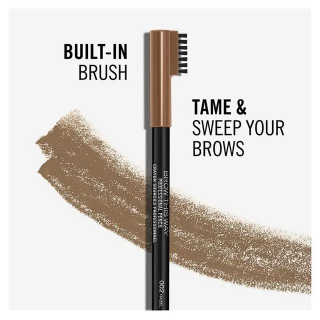 RIMMEL LONDON # 002 HAZEL (W) 1.4G EYEBROW PENCIL