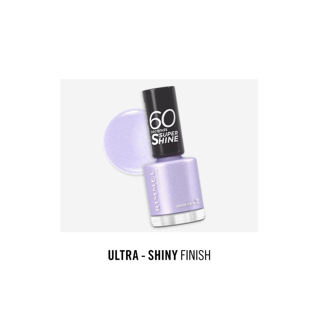 RIMMEL LONDON 60 SECONDS SUPER SHINE # 153 UNDER THE PALMS 8ML NAIL POLISH