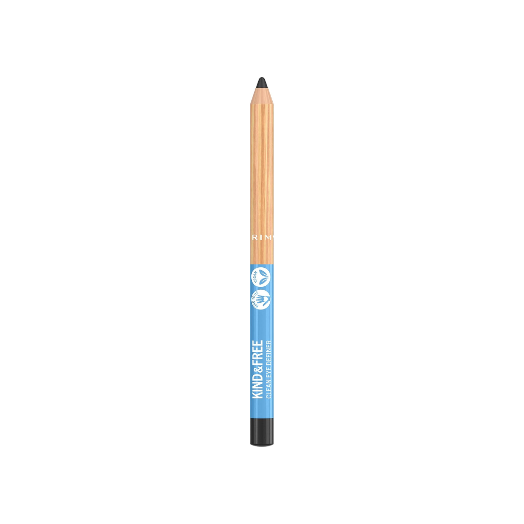 RIMMEL LONDON KIND & FREE # 001 PITCH 1.1G CLEAN EYE DEFINER