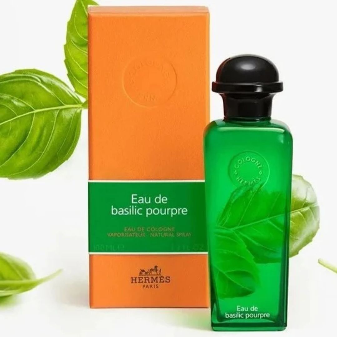 HERMES EAU DE BASILIC POURPRE (U) EDC 50ML REFILLABLE