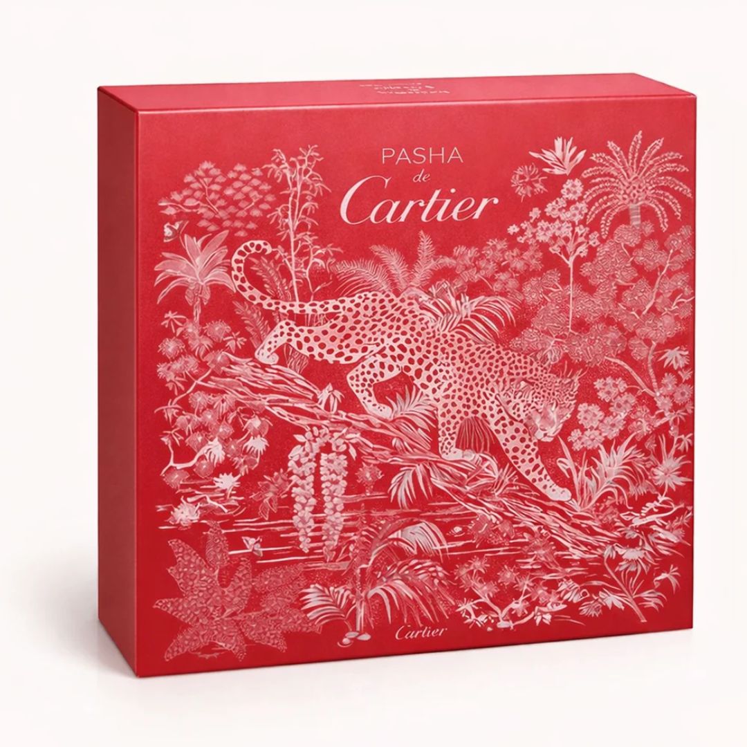CARTIER PASHA DE CARTIER EDITION NOIRE (M) SET 2PCS EDT 100ML + SG 100ML