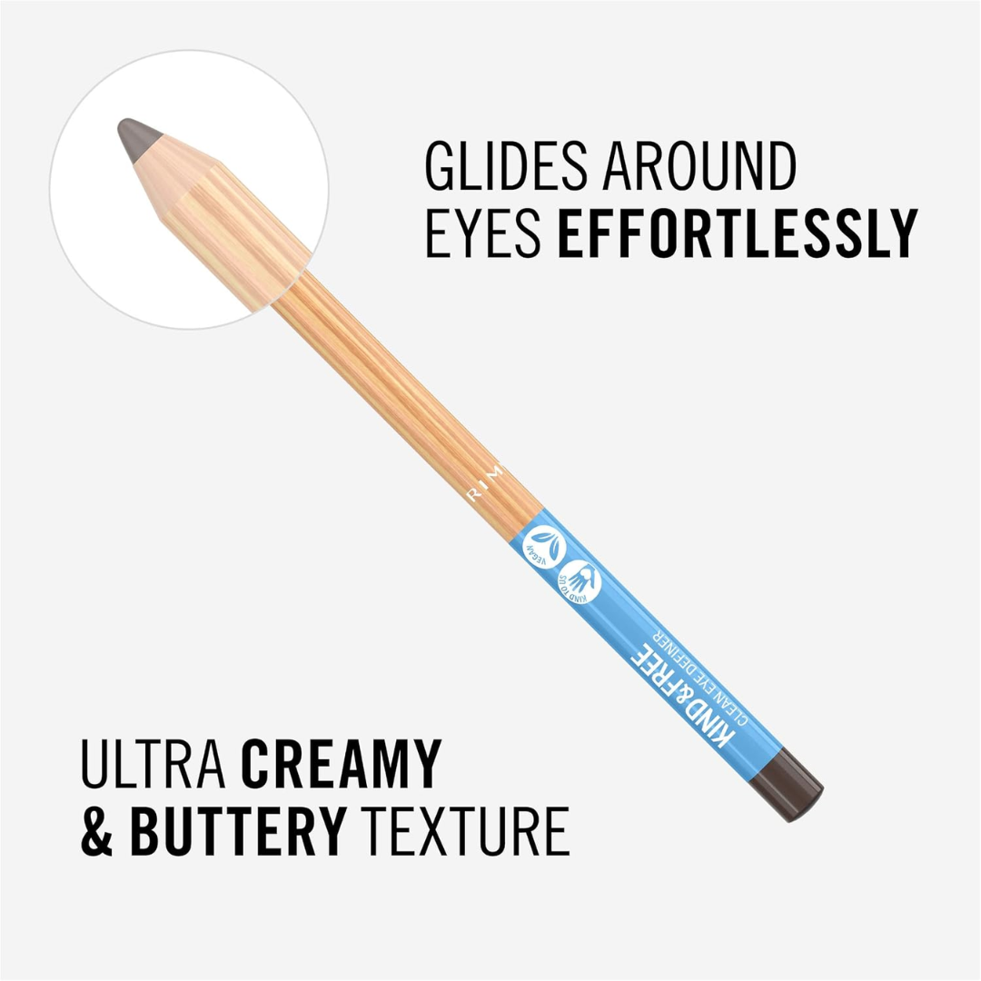 RIMMEL LONDON KIND & FREE # 002 PECAN 1.1G CLEAN EYE DEFINER
