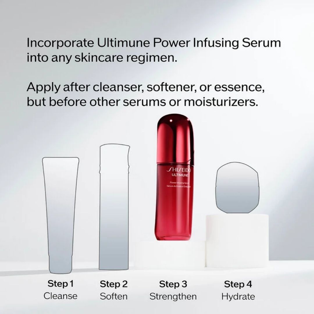 SHISEIDO ULTIMUNE POWER INFUSING CONCENTRATE (W) 75ML FACE SERUM