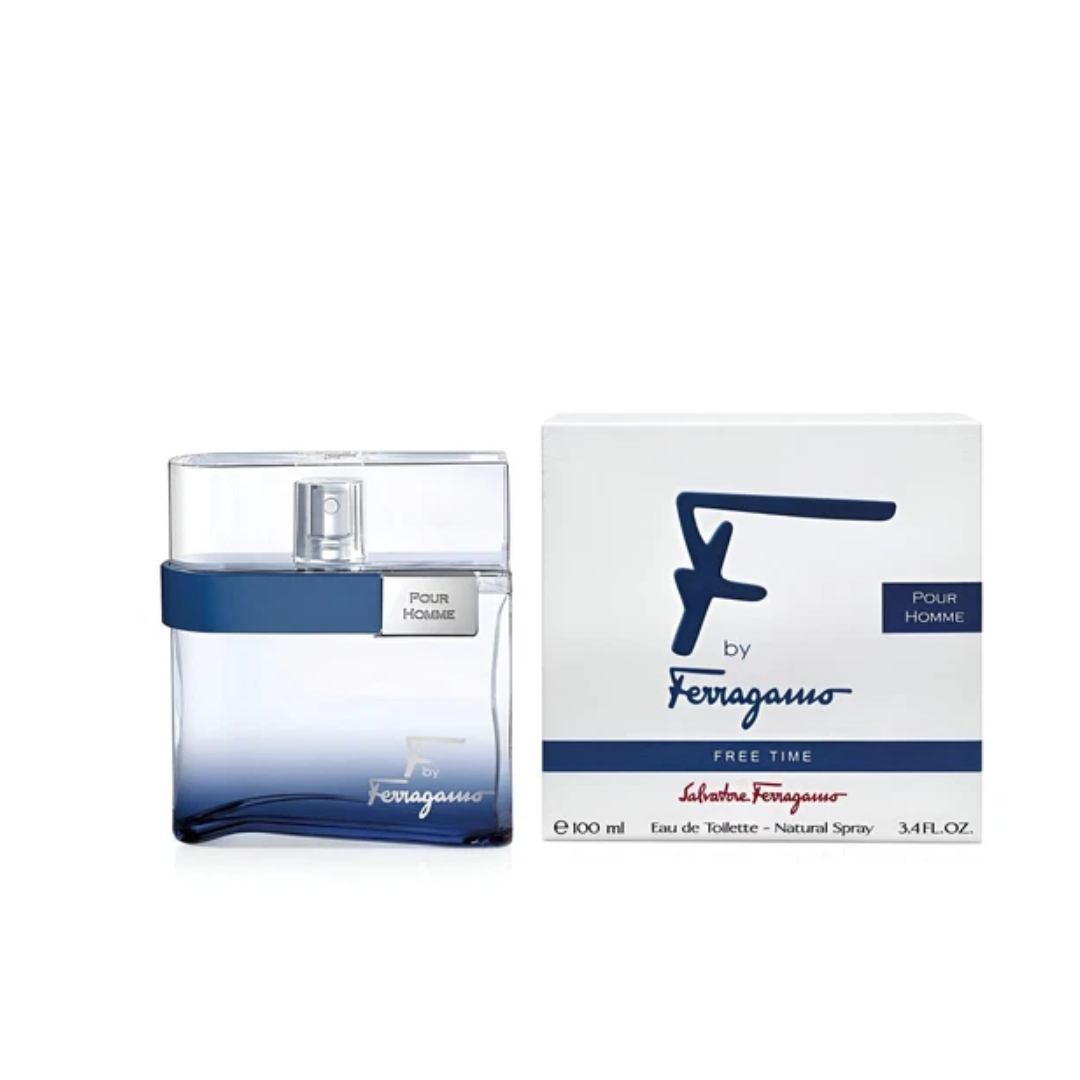 SALVATORE FERRAGAMO F BY FERRAGAMO FREE TIME (M) EDT 100ML