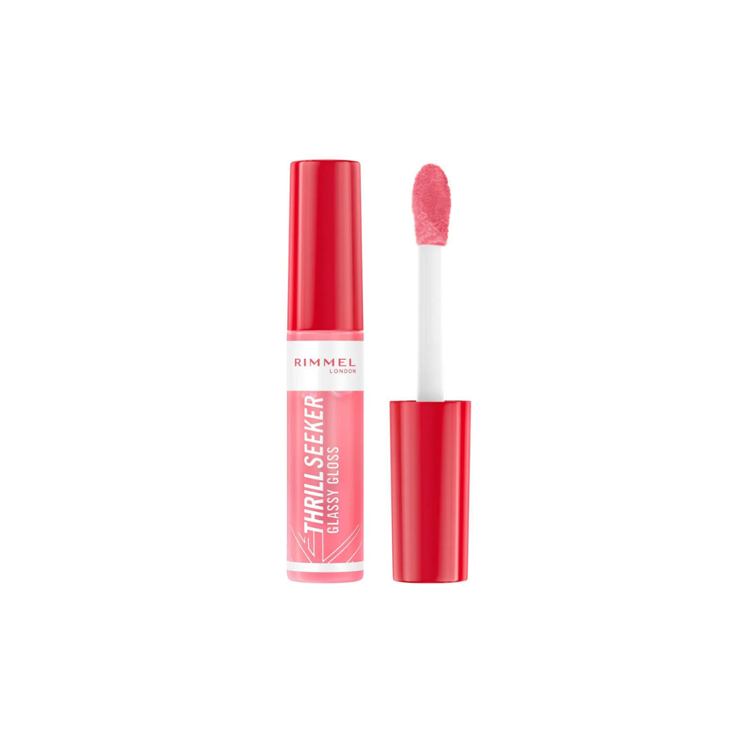 RIMMEL LONDON THRILL SEEKER # 500 PINE TO THE APPLE (W) 10ML LIP GLOSS