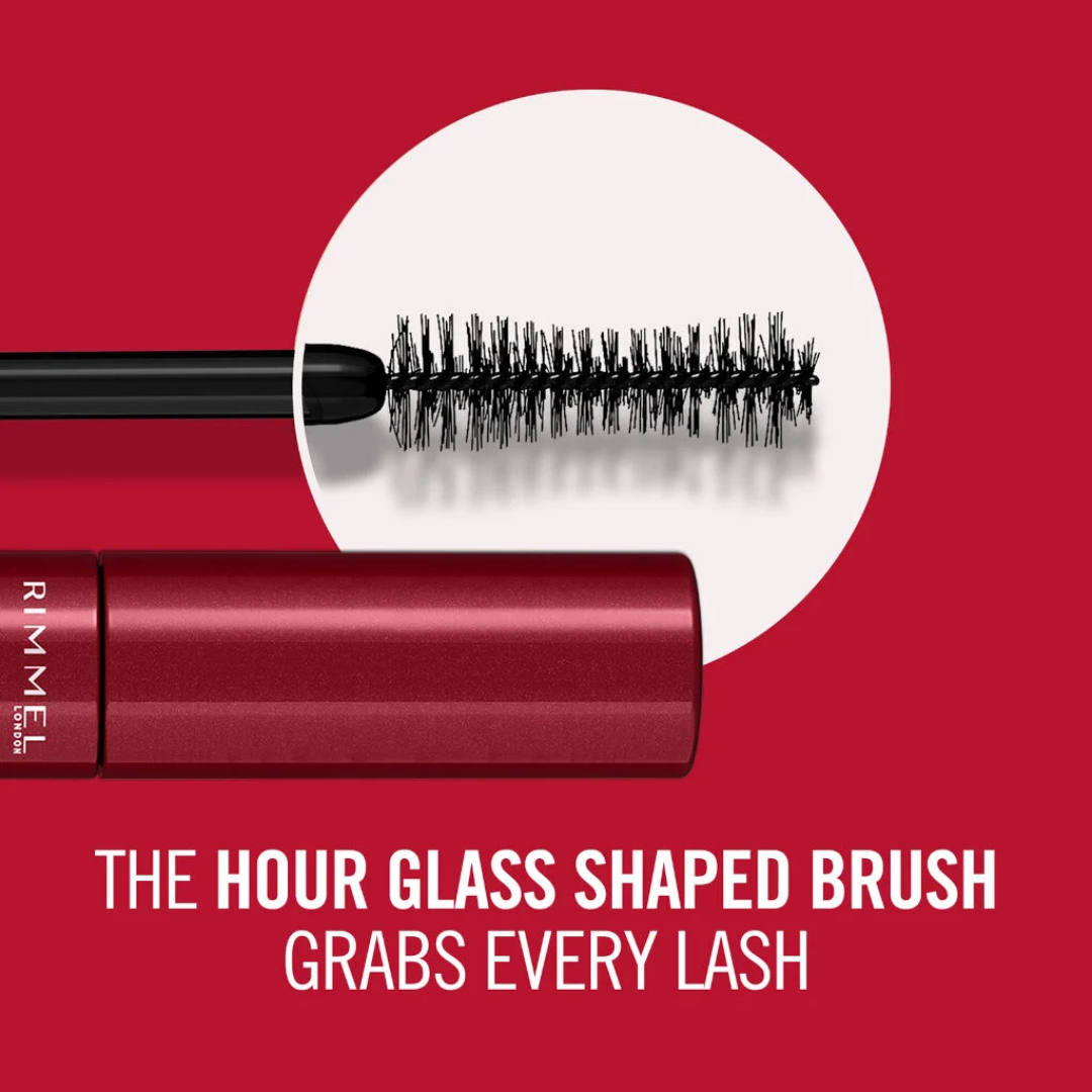 RIMMEL LONDON WONDER VOLUME THRILL SEEKER # EXTREME BLACK 8ML MASCARA