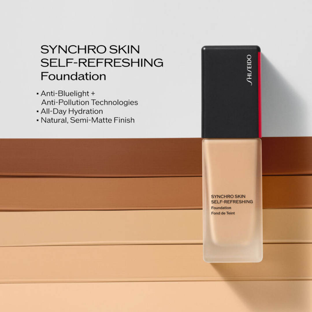 SHISEIDO SYNCHRO SKIN SELF-REFRESHING OIL-FREE # 560 OBSIDIAN (W) 30ML