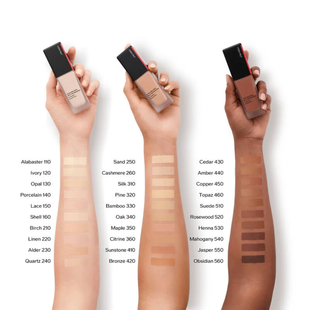 SHISEIDO SYNCHRO SKIN SPF 30 RADIANT LIFTING # 440 AMBER (W) 30ML FOUNDATION