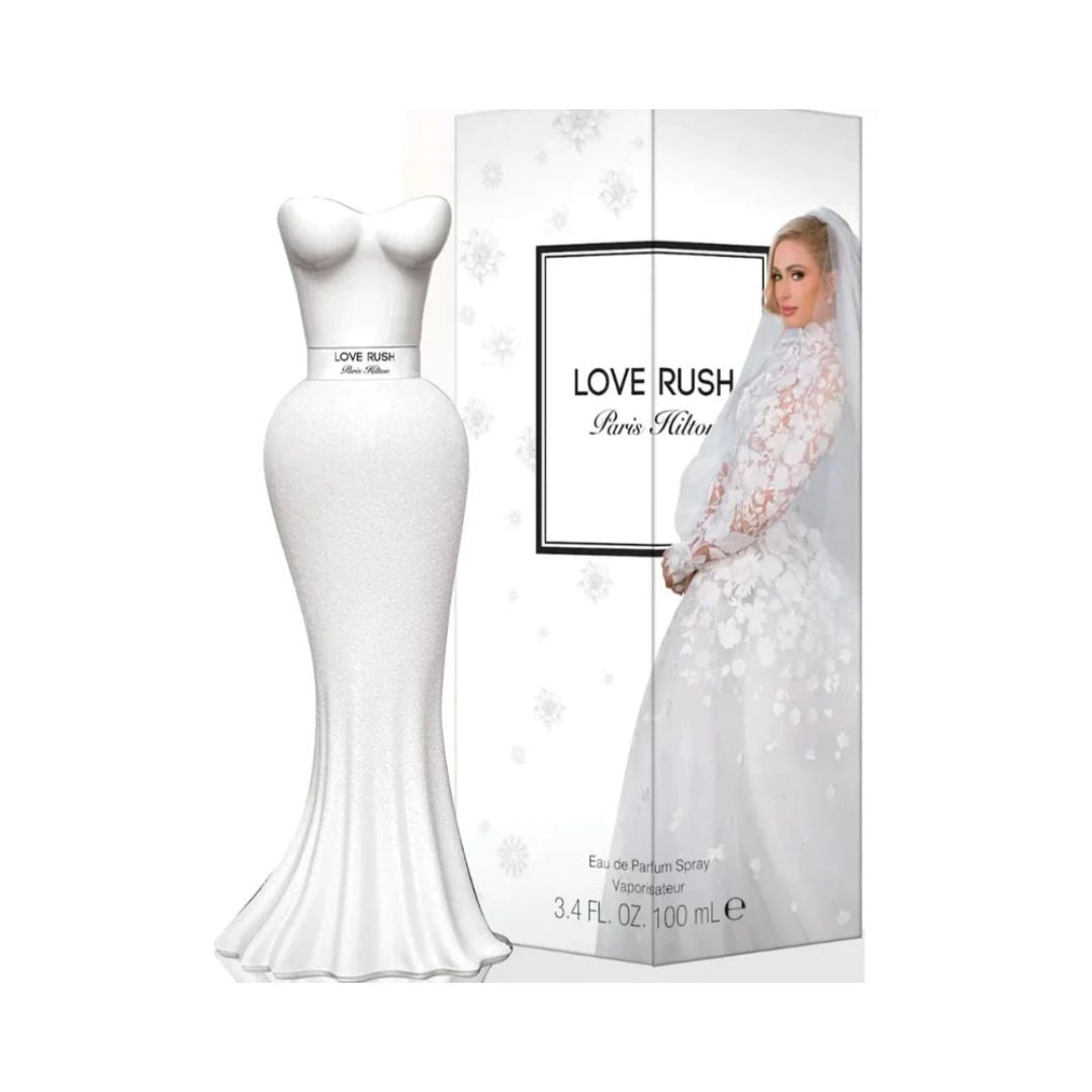 PARIS HILTON LOVE RUSH (W) SET EDP 100ML + EDP 10ML + POUCH