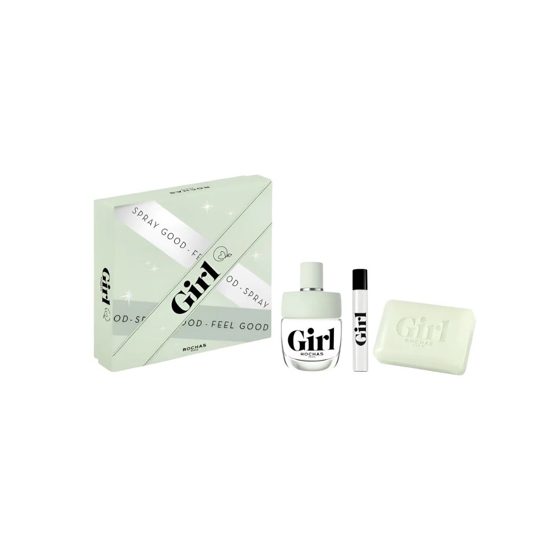 ROCHAS GIRL (W) SET EDT 60ML + EDT 7.5ML + SOAP 75G