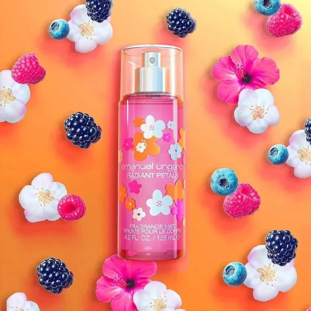 EMANUEL UNGARO RADIANT PETALS (W) 125ML FRAGRANCE MIST