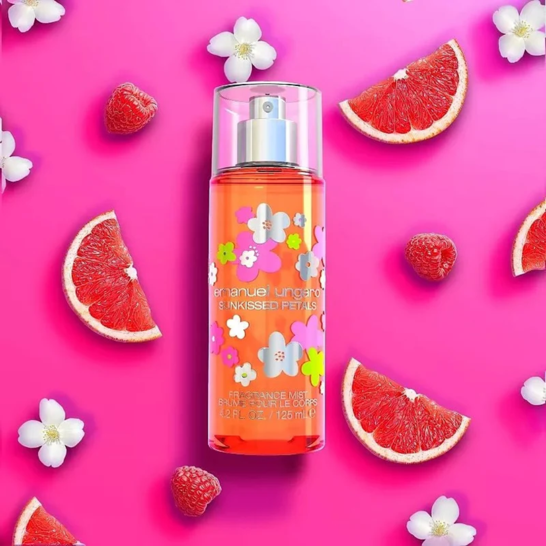 EMANUEL UNGARO SUNKISSED PETALS (W) 125ML FRAGRANCE MIST