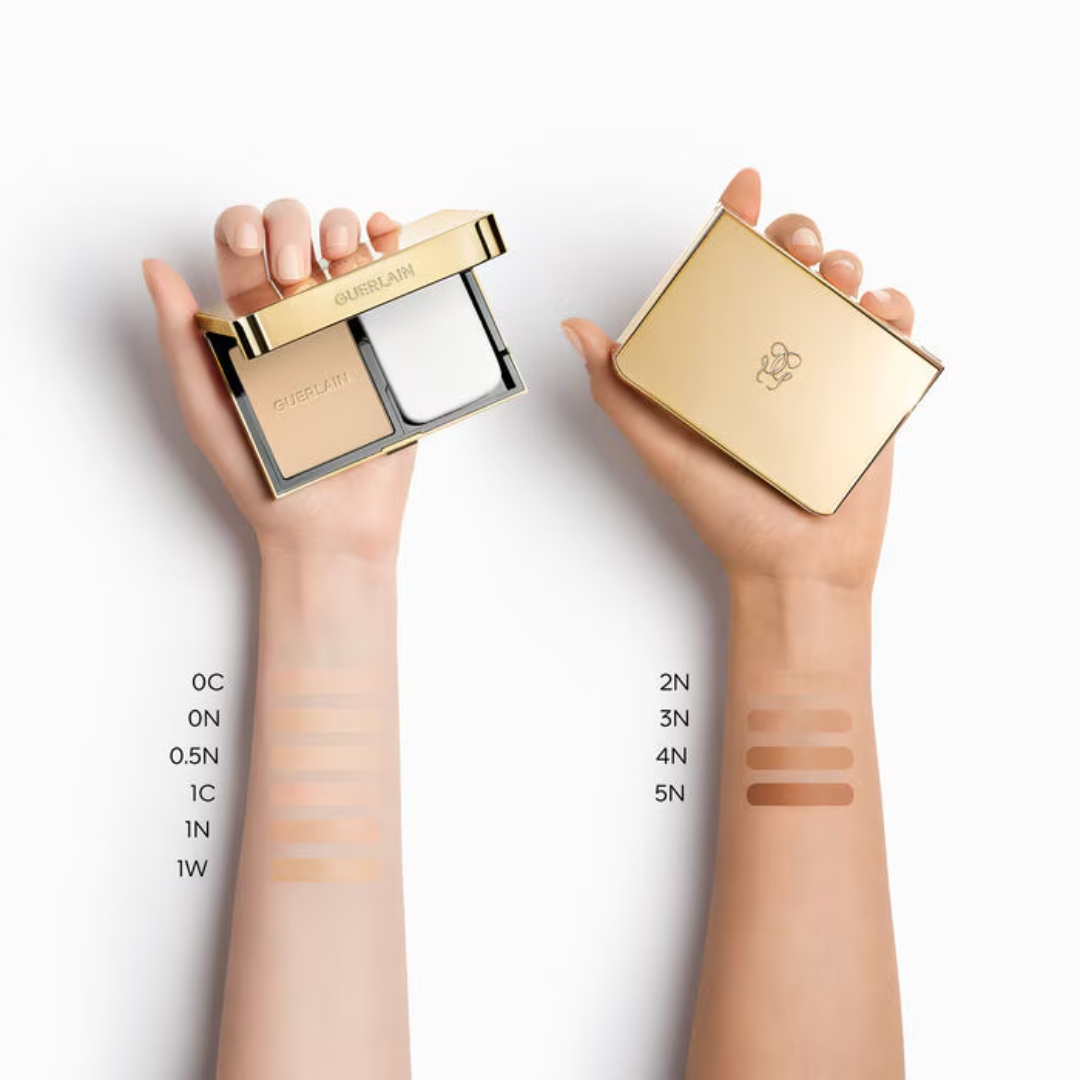 GUERLAIN PARURE GOLD FDT MAT COMPACT 0N