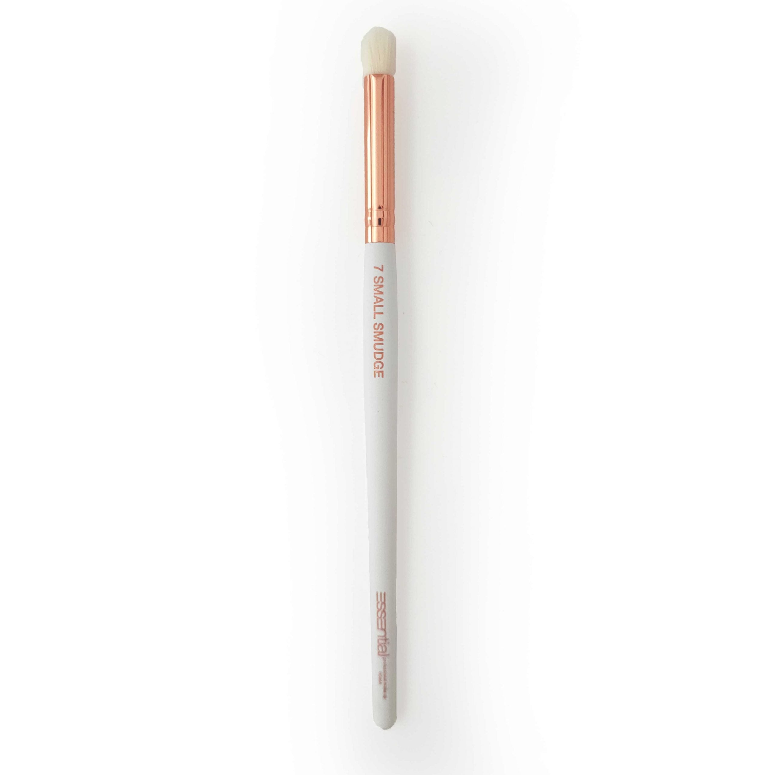 BRUSH N.7 E.MAKEUP - BRUSH N.7 SMALL SMUDGE - BIANCO/ORO ROSA