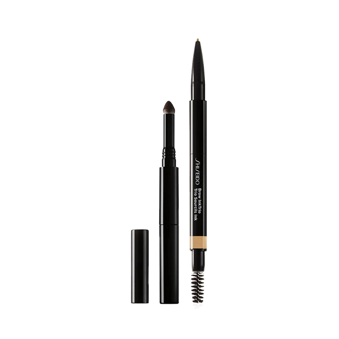 SHISEIDO BROW INKTRIO PENCIL/CRAYON 0.06G + POWDER 0.25G # 01 BLONDE (W)