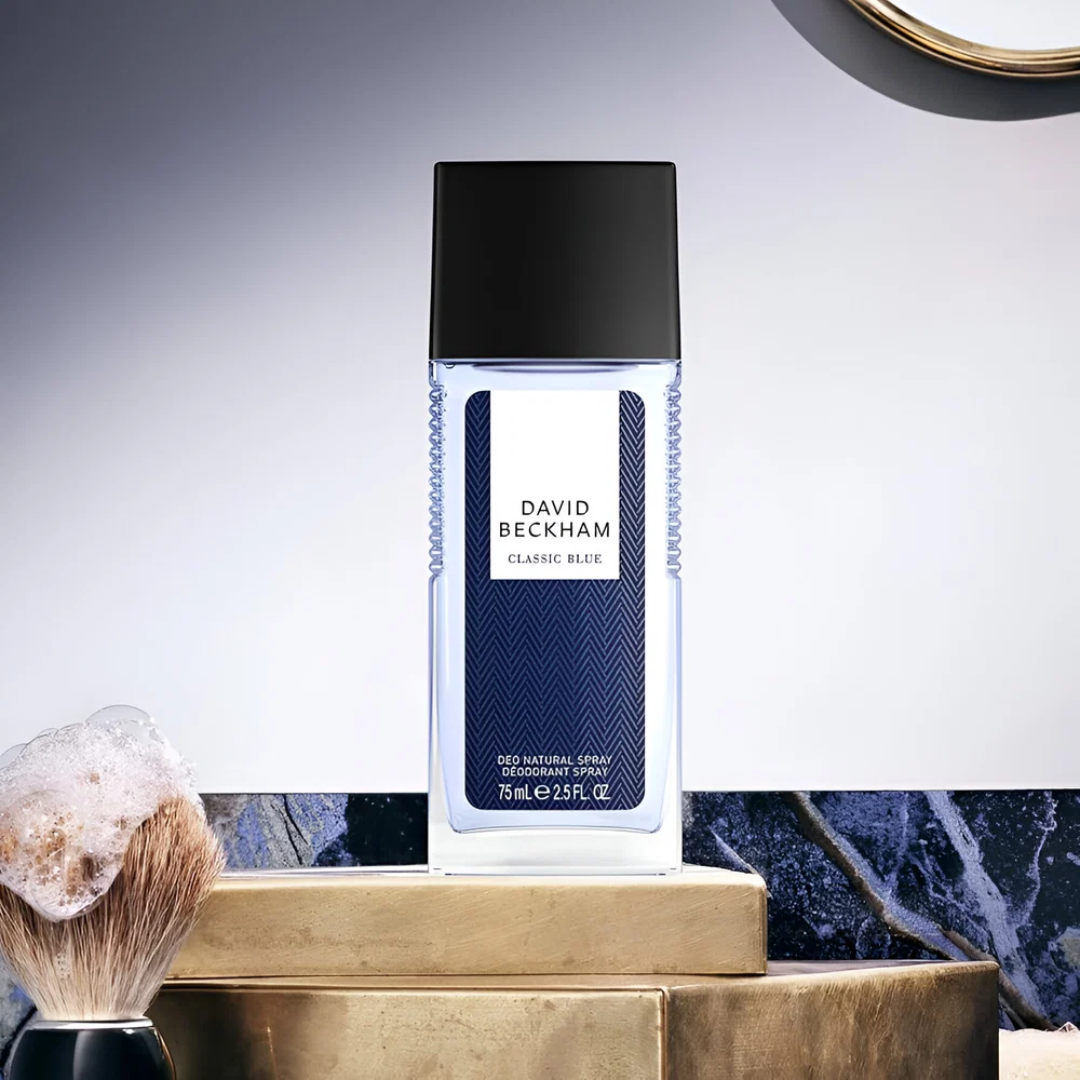 DAVID BECKHAM CLASSIC BLUE (M) 75ML DEODORANT SPRAY