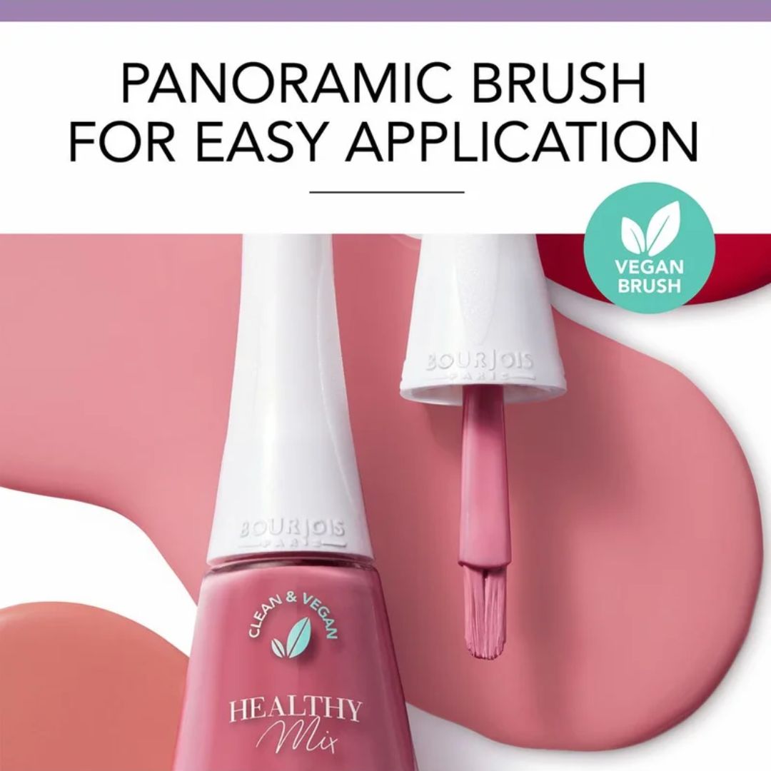 BOURJOIS HEALTHY MIX # 350 WINE & ONLY 9ML NAIL POLISH