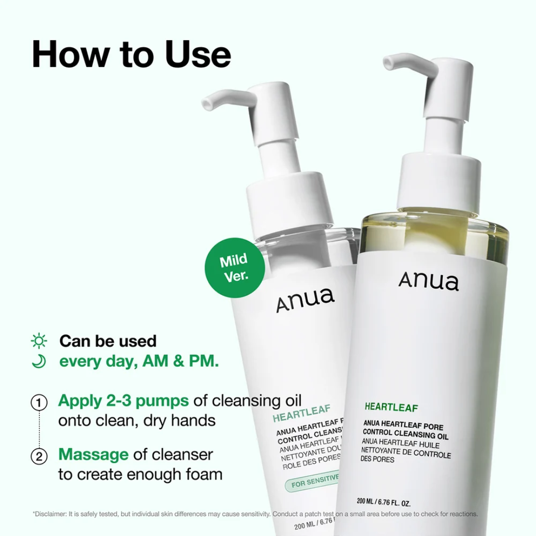 ANUA Heartleaf Pore Control Cleansing Oil 200ml