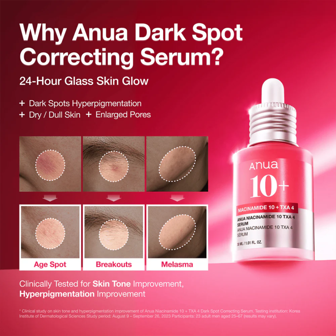 ANUA Niacinamide 10+ TXA 4% Serum 30ml