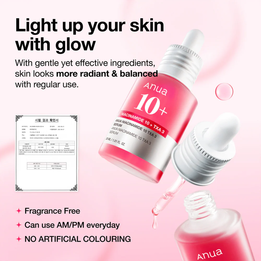 ANUA Niacinamide 10+ TXA 4% Serum 30ml