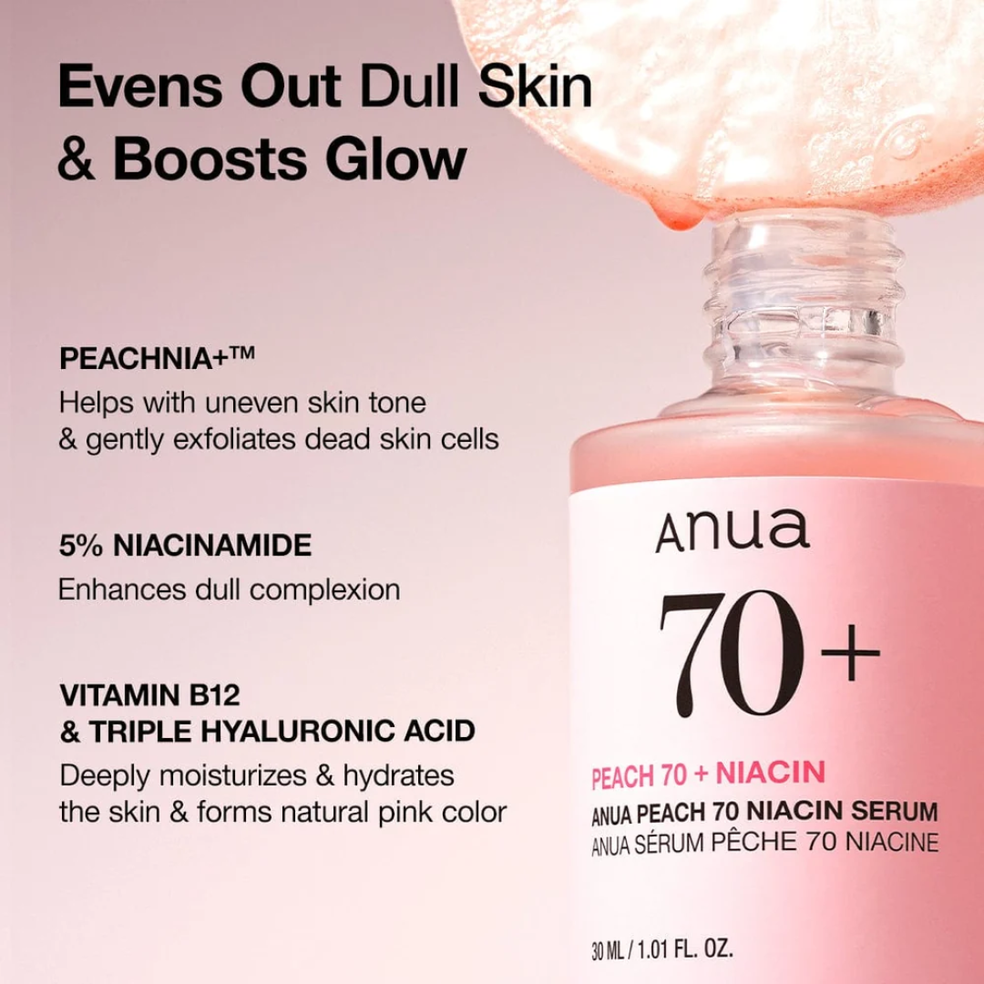 ANUA Peach 70 Niacin Serum 30ml