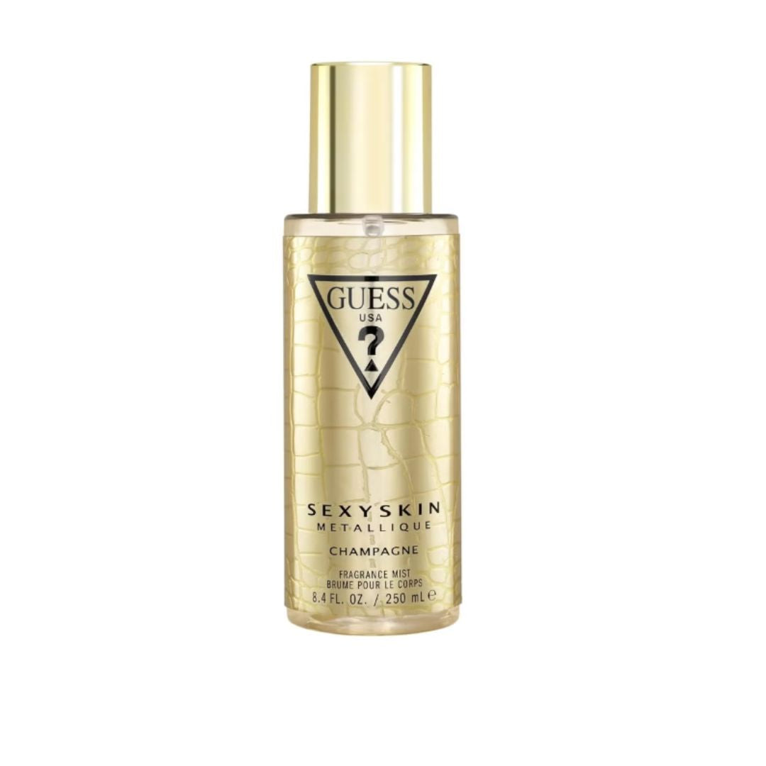 GUESS SEXY SKIN METALLIQUE CHAMPANGE (W) 250ML BODY MIST
