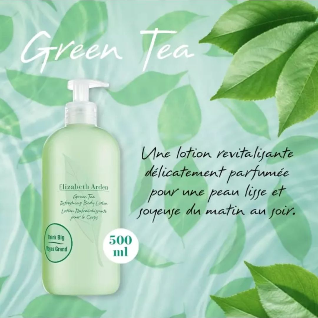 ELIZABETH ARDEN GREEN TEA (W) 500ML BODY LOTION