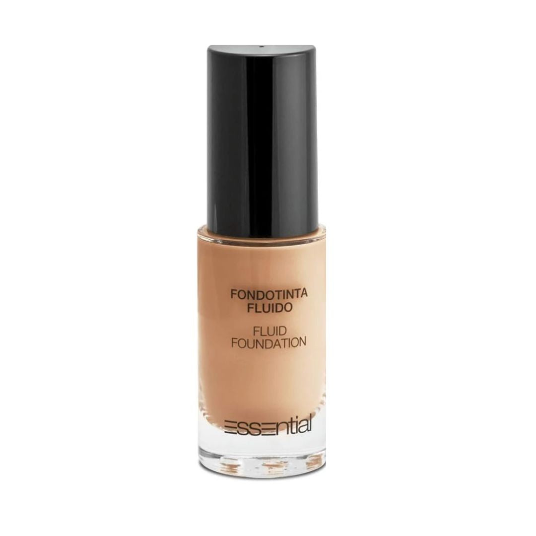 FL4 E. MAKEUP - FLUID FOUNDATION N. 4 SAND+BEIGE+WARM IVORY+.  N0.1 AVORIO ROSATO