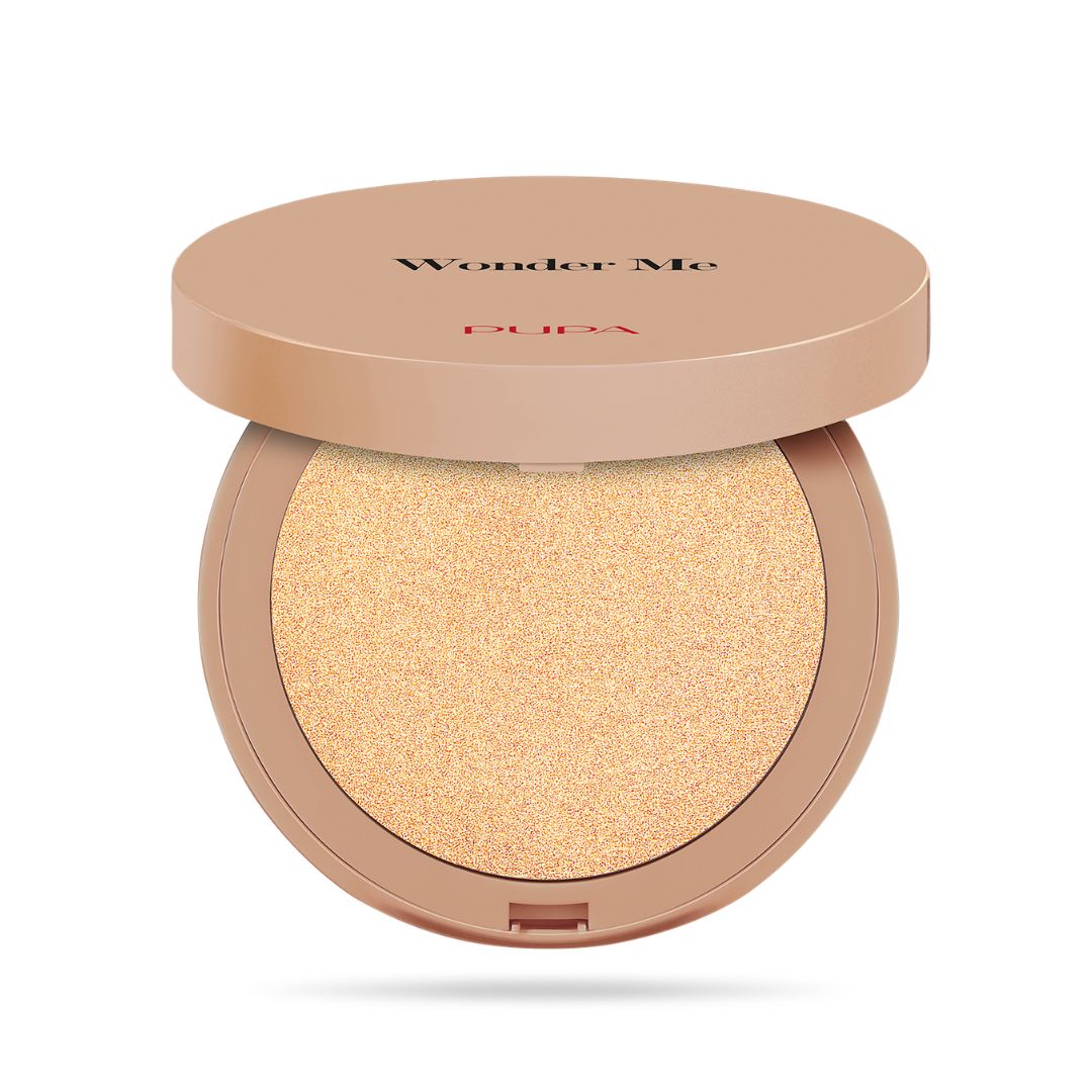 WONDER ME GLOW Compact Face Highlighter No Powder Effect