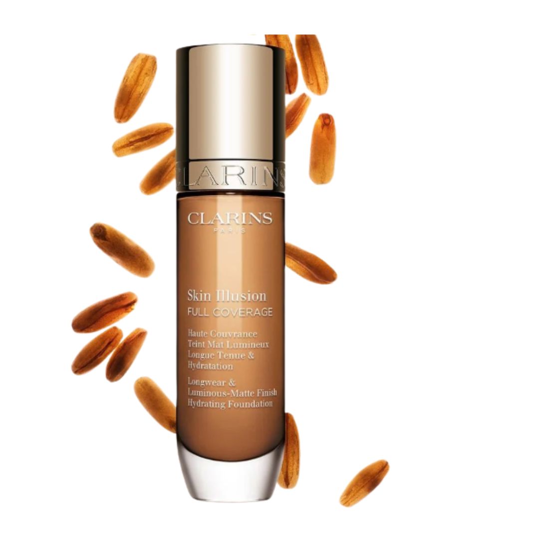 CLARINS - EVERLASTING FOUNDATION 114.5W + 113C+112.7W +114.3W+112.5W+RETAIL 30ML 20